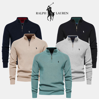 R&L Herren-Pullover mit Reißverschluss (RABATT)